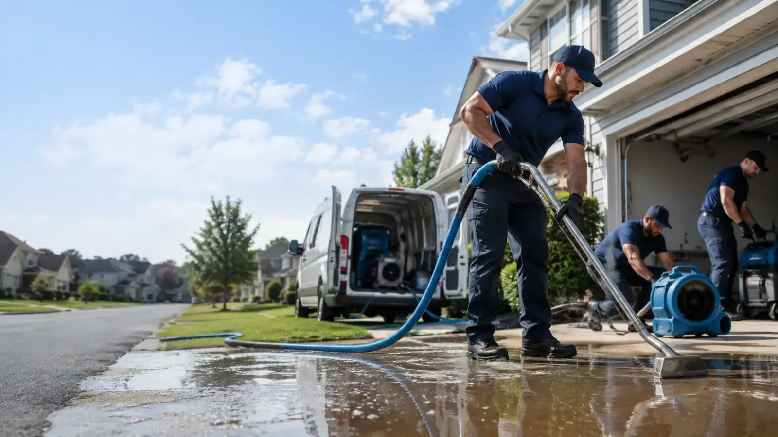Flood Damage Restoration in Plainview, AR